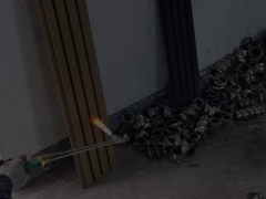 Wasserdichtes B1 feuerfestes WPC-Wandpaneel aus geriffeltem Holzverbundstoff für den Außenbereich