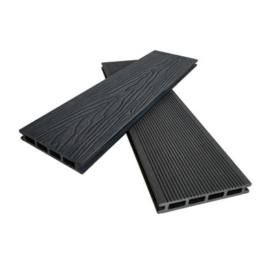 Beliebter wasserdichter 145 x 21 mm WPC-Terrassenboden mit 3D-Prägung