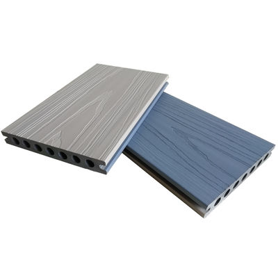 Massive WPC-Terrassendielen für den Außenbereich, 16 Fuß, Coextrusion, Holzmaserung, hohler Bodenbelag