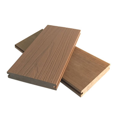 Kommerzielle feuerfeste Co-Extrusions-WPC-Terrassendielen für den Außenbereich, 23 mm x 138 mm