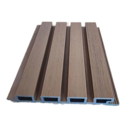 Dekoration für den Innenbereich, WPC-Wandverkleidung, geriffelt, 18 mm dick
