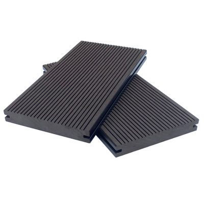 Graue Verbunddeckplatten mit WPC-Decking Anthracite 150 mm