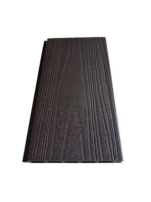 Holzmaserung WPC-Zaun 160*20 Anti-UV-Holz-Kunststoff-Verbundzaunbrett Hohlzaunplatte