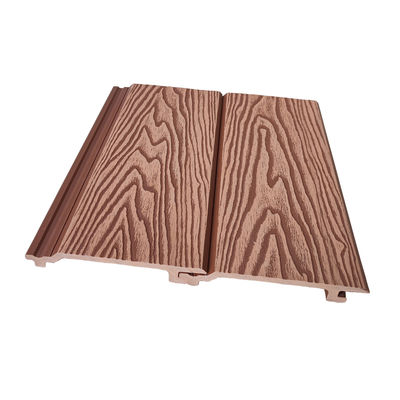 Guofeng Holz-Kunststoff-Verbund-WPC-Wandpaneel für den Außenbereich, dekoratives WPC-Panel, wasserdichte Hausverkleidungsplatte