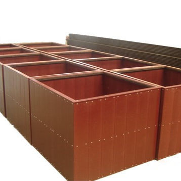 Erhöhen Sie Ihr Grün: die ultimative WPC -Pflanzersammlung