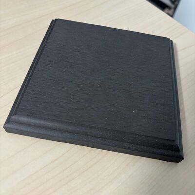 Wasserdichter WPC-Balkon-Bodenabschluss für den Außenbereich, WPC-Verbund-Terrassenbrett-Endleiste, Decking, WPC-Terrassenabschluss