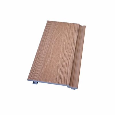 Moderne WPC-Sockelleiste/Kantenstreifen aus Holz-Kunststoff-Verbundmaterial für WPC-Wandverkleidungsverkleidungen im Außenbereich
