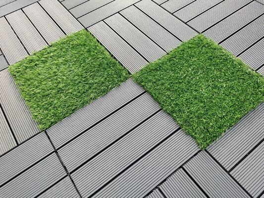 Ineinandergreifende WPC-Bodenfliesen für Terrasse, Insektenschutz, langlebige Oberfläche, 10 Jahre Garantie