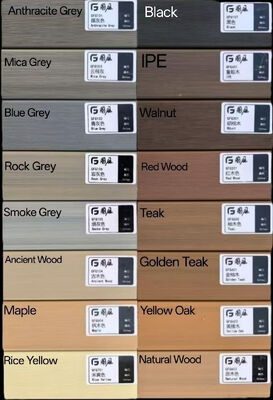 Co-Extrusions-WPC-Terrassendielen für den Außenbereich