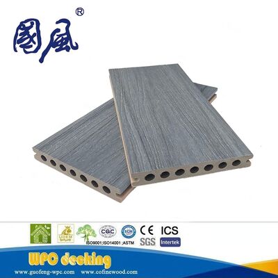Fabrikpreis Neue Generation von zweifarbigen Co-Extrusions-WPC-Terrassendielen aus Holz-Kunststoff-Verbundmaterial