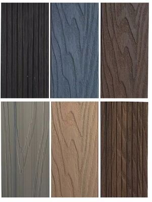 Co-Extrusions-Terrassendiele aus Holz-Kunststoff-Verbundwerkstoff für wasserfeste Außenböden