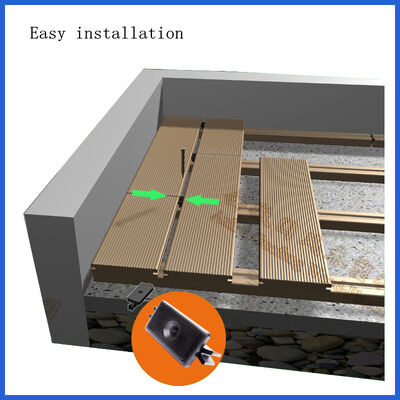 WPC Co-extrudierter technischer Bodenbelag/Terrassendiele mit Holzstruktur und CE-Zertifikat