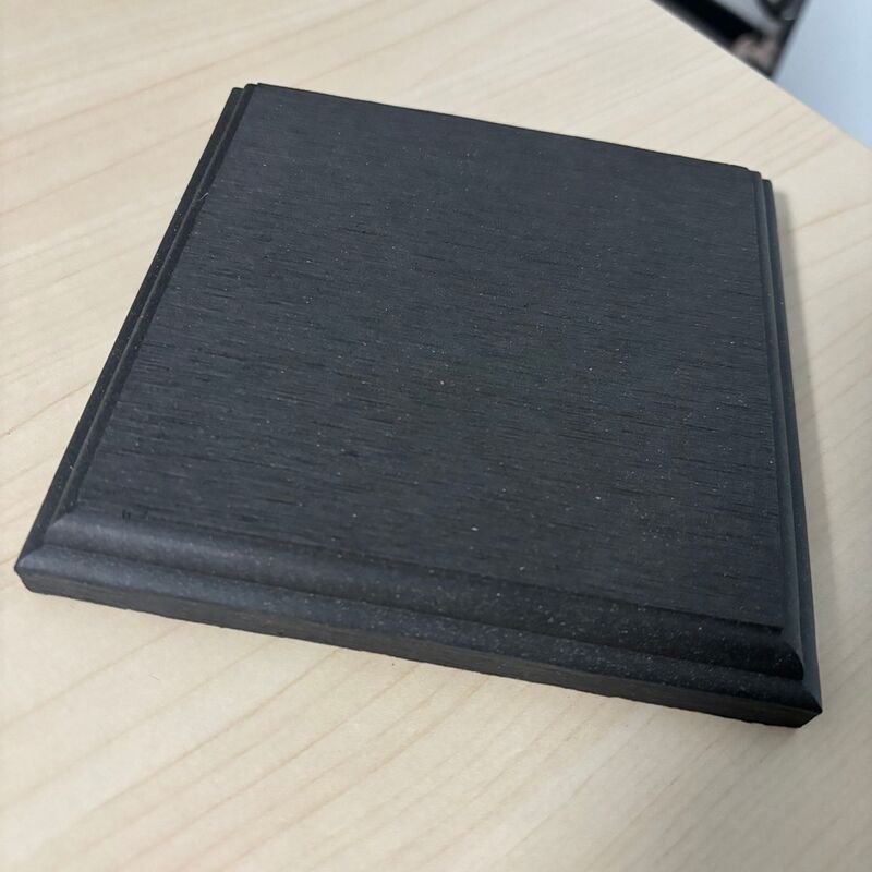 Wasserdichter WPC-Balkon-Bodenabschluss für den Außenbereich, WPC-Verbund-Terrassenbrett-Endleiste, Decking, WPC-Terrassenabschluss