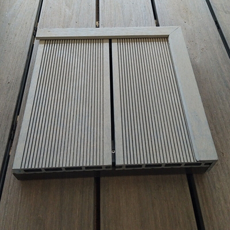 Modern High Quality WPC Composite Decking with Anti-Slip Brushed Surface for Outdoor Parks