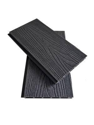 3D-geprägter WPC-Zaun-Außendeckbelag für den Gartenbalkon